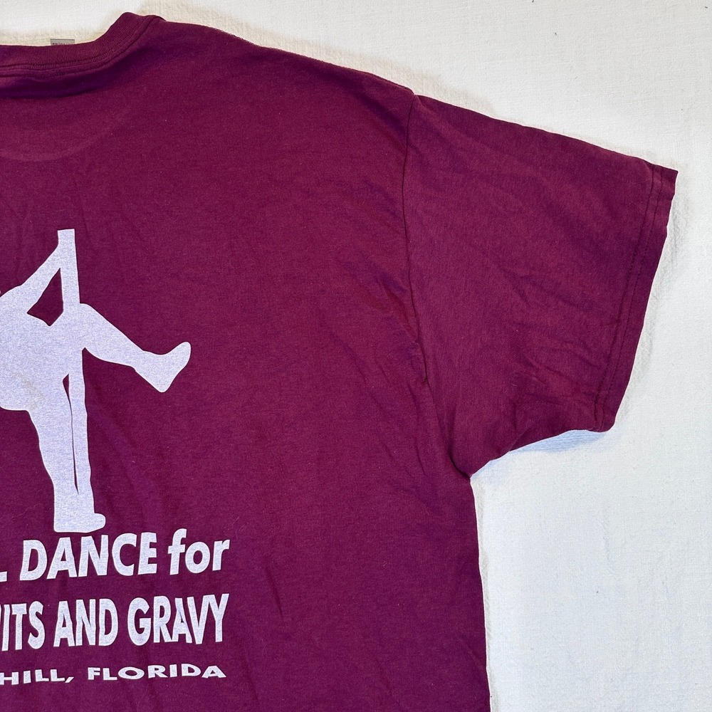 Jimmy Doodles Sunset Grill Heavy Cotton T-Shirt Maroon Mens 2XL Funny - Picture 16 of 16